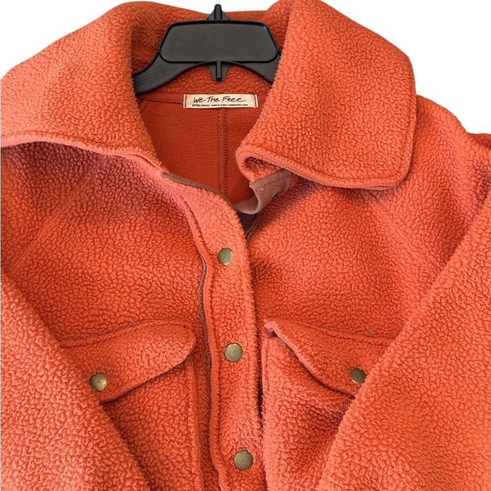 We The Free Shasta Snap-Up Fleece Bomber Jacket - Picture 7 of 10